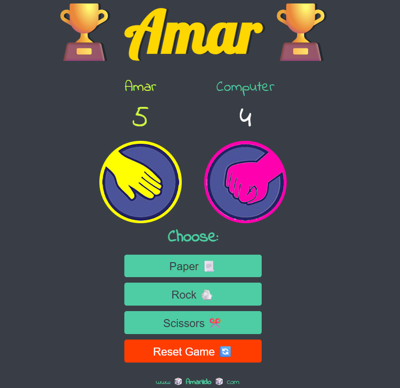 Paper Rock Scissors Game cover